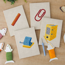 Cargar imagen en el visor de la galería, Punch Needle Kit (4 piezas) con marcos - Favoritos de Oficina y Escritorio