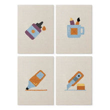 Cargar imagen en el visor de la galería, Punch Needle Kit (4 piezas) con marcos - Iconos Creativos de Escritorio Figured'Art
