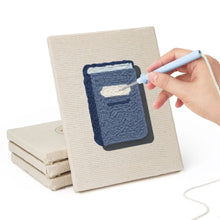 Cargar imagen en el visor de la galería, Punch Needle Kit (4 piezas) con marcos - Vuelta al Cole 1