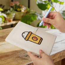 Cargar imagen en el visor de la galería, Punch Needle Kit (4 piezas) con marcos - Ambiente Desayuno
