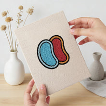 Cargar imagen en el visor de la galería, Punch Needle Kit (4 piezas) con marcos - Snacks Kawaii