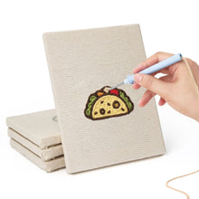 Cargar imagen en el visor de la galería, Punch Needle Kit (4 piezas) con marcos - Pasteles y Dulces