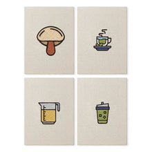 Cargar imagen en el visor de la galería, Punch Needle Kit (4 piezas) con marcos - Hora de Café y Té Figured'Art