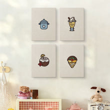 Cargar imagen en el visor de la galería, Punch Needle Kit (4 piezas) con marcos - Bebidas Dulces