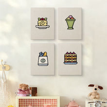 Cargar imagen en el visor de la galería, Punch Needle Kit (4 piezas) con marcos - Momentos Deliciosos