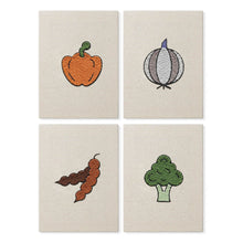 Cargar imagen en el visor de la galería, Punch Needle Kit (4 piezas) con marcos - Delicias de Verduras Figured'Art