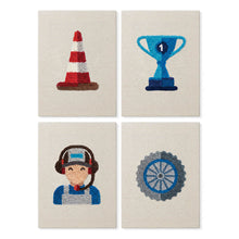 Cargar imagen en el visor de la galería, Punch Needle Kit (4 piezas) con marcos - Día de Carrera Figured'Art