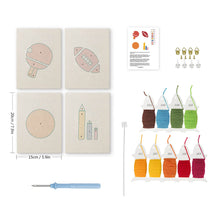 Cargar imagen en el visor de la galería, Punch Needle Kit (4 piezas) con marcos - Diversión Deportiva
