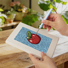 Cargar imagen en el visor de la galería, Punch Needle Kit (4 piezas) con marcos - Delicias de Desayuno 1