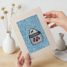 Cargar imagen en el visor de la galería, Punch Needle Kit (4 piezas) con marcos - Delicias de Desayuno 1