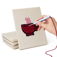 Cargar imagen en el visor de la galería, Punch Needle Kit (4 piezas) con marcos - Delicias de Desayuno 2