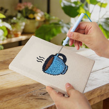 Cargar imagen en el visor de la galería, Punch Needle Kit (4 piezas) con marcos - Delicias de Desayuno 3