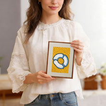 Cargar imagen en el visor de la galería, Punch Needle Kit (4 piezas) con marcos - Snacks Deliciosos