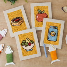 Cargar imagen en el visor de la galería, Punch Needle Kit (4 piezas) con marcos - Pausa para Almorzar
