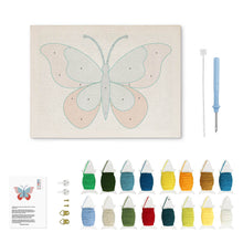 Cargar imagen en el visor de la galería, Punch Needle Kit con marco - Alas de Primavera