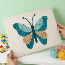 Cargar imagen en el visor de la galería, Punch Needle Kit con marco - Colores en Vuelo