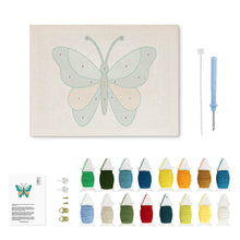 Cargar imagen en el visor de la galería, Punch Needle Kit con marco - Colores en Vuelo