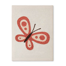 Cargar imagen en el visor de la galería, Punch Needle Kit con marco - Mariposa Roja Figured'Art