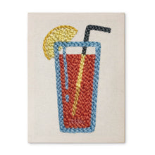 Cargar imagen en el visor de la galería, Punch Needle Kit con marco - Refresco de Cítricos Figured'Art