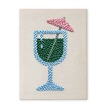Cargar imagen en el visor de la galería, Punch Needle Kit con marco - Brisa Tropical Figured'Art