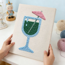 Cargar imagen en el visor de la galería, Punch Needle Kit con marco - Brisa Tropical