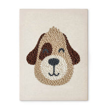 Cargar imagen en el visor de la galería, Punch Needle Kit con marco - Perro Sonriente Figured'Art