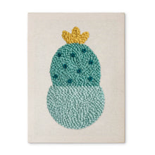 Cargar imagen en el visor de la galería, Punch Needle Kit con marco - Pequeño Cactus Feliz Figured'Art