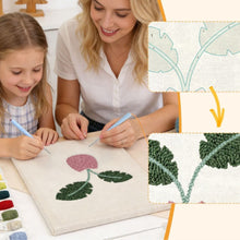 Cargar imagen en el visor de la galería, Punch Needle Kit con marco - Floración Tropical