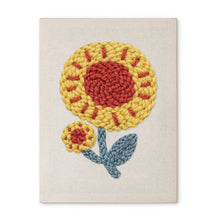Cargar imagen en el visor de la galería, Punch Needle Kit con marco - Flor del Sol Figured'Art