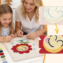 Cargar imagen en el visor de la galería, Punch Needle Kit con marco - Alegría en Día Lluvioso