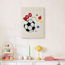 Cargar imagen en el visor de la galería, Punch Needle Kit con marco - Estrellas del Fútbol