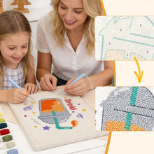 Cargar imagen en el visor de la galería, Punch Needle Kit con marco - Burbujeo y Diversión