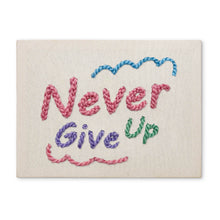 Cargar imagen en el visor de la galería, Punch Needle Kit con marco - Never Give Up Figured'Art