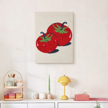 Cargar imagen en el visor de la galería, Punch Needle Kit con marco - Tomates Frescos