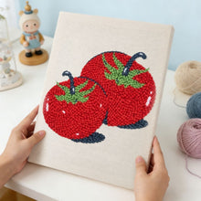 Cargar imagen en el visor de la galería, Punch Needle Kit con marco - Tomates Frescos