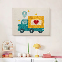 Cargar imagen en el visor de la galería, Punch Needle Kit con marco - Entrega de Amor