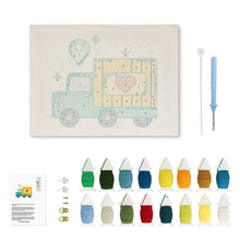 Cargar imagen en el visor de la galería, Punch Needle Kit con marco - Entrega de Amor