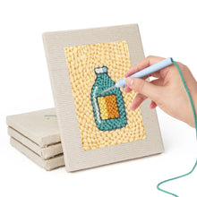 Cargar imagen en el visor de la galería, Punch Needle Kit (4 piezas) con marcos - Favoritos Deliciosos 2