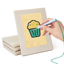 Cargar imagen en el visor de la galería, Punch Needle Kit (4 piezas) con marcos - Colección Bocados Sabrosos 2