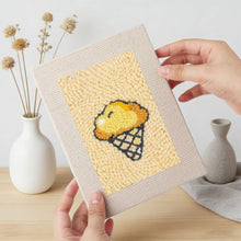 Cargar imagen en el visor de la galería, Punch Needle Kit (4 piezas) con marcos - Colección Bocados Sabrosos 2