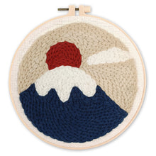 Cargar imagen en el visor de la galería, Punch Needle Amanecer nevado