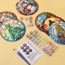 Cargar imagen en el visor de la galería, Sets de mesa Pintar por números 20 cm (6 piezas) - Regalo de Navidad Creativo
