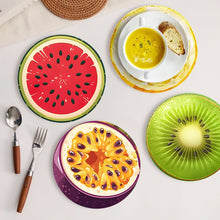 Cargar imagen en el visor de la galería, Pintar por números Sets de Mesa 20 cm (6 piezas) - Rodajas de Frutas Tropicales