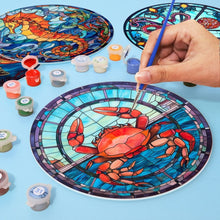 Cargar imagen en el visor de la galería, Pintar por números Juegos de Mesa 20 cm (4 piezas) - Criaturas del Océano