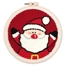 Cargar imagen en el visor de la galería, Punch Needle Papa Noel