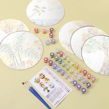 Cargar imagen en el visor de la galería, Pintar por números Juegos de Mesa 20 cm (6 piezas) - Botánica y Naturaleza