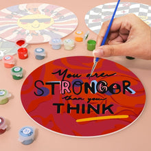 Cargar imagen en el visor de la galería, Pintar por números Sets de Mesa 20 cm (6 piezas) - Cita Motivadora