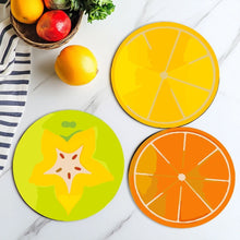 Cargar imagen en el visor de la galería, Pintar por números Juegos de Mesa 20 cm (6 piezas) - Rodajas de Frutas Coloridas