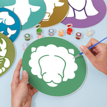 Cargar imagen en el visor de la galería, Pintar por números Sets de Mesa 20 cm (12 piezas) - Serie Signos del Zodiaco 1