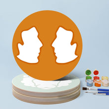 Cargar imagen en el visor de la galería, Pintar por números Sets de Mesa 20 cm (12 piezas) - Serie Signos del Zodiaco 1